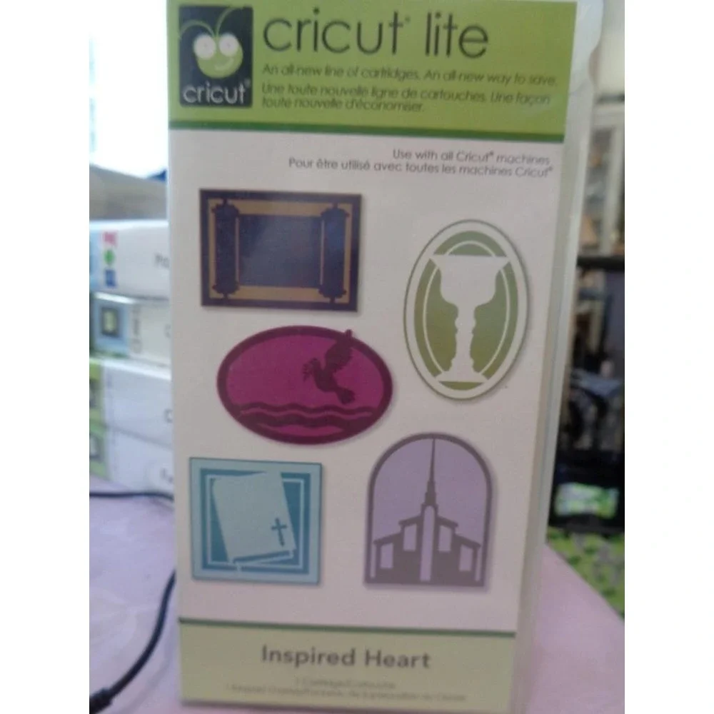 Cricut Die Cut Cartridge INSPIRED HEART Scrapbooking